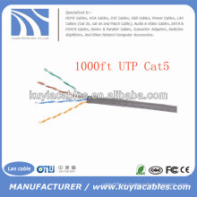 Cable Beige Cat5e UTP Lan 305M